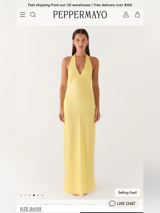 Peppermayo Dresses & Skirts - Peppermayo Heavy Hearted Satin Maxi Dress